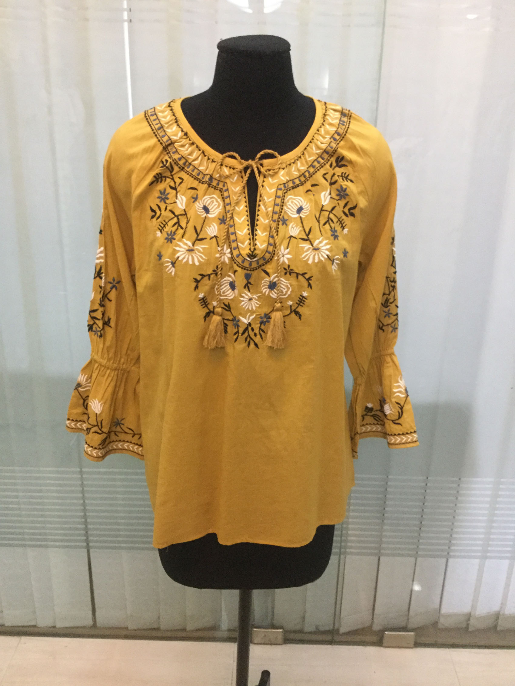 Cotton Emb Blouse – The Lodha Group